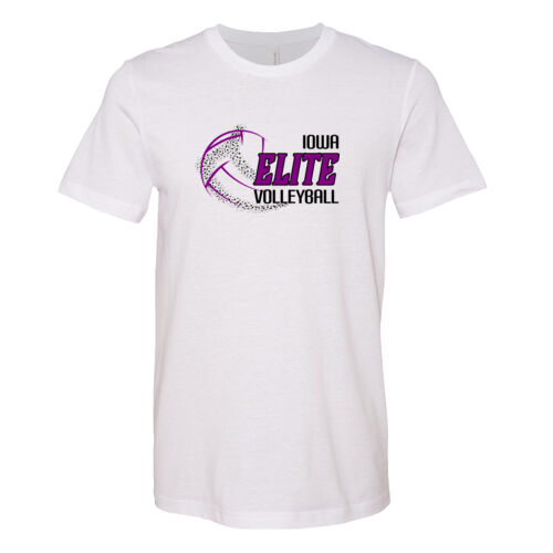 Unisex CVC Jersey Tee - White Thumbnail