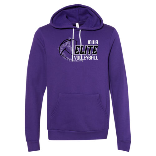 Unisex Sponge Fleece Hoodie - Purple Thumbnail